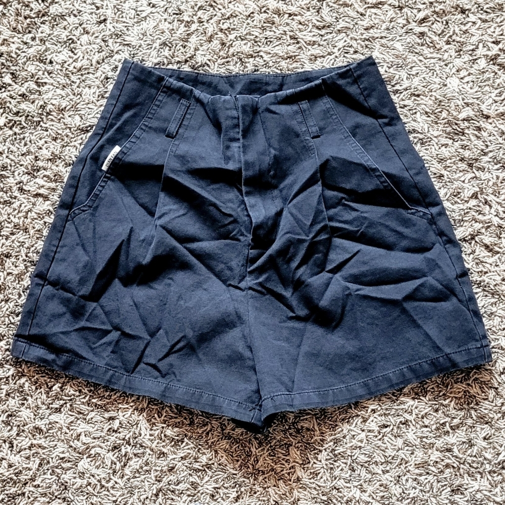 Black High Waisted Shorts